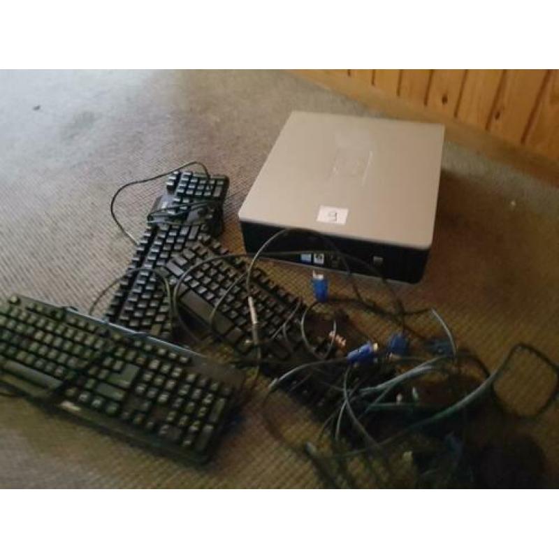 partij van 4 stuks dell/hp computers