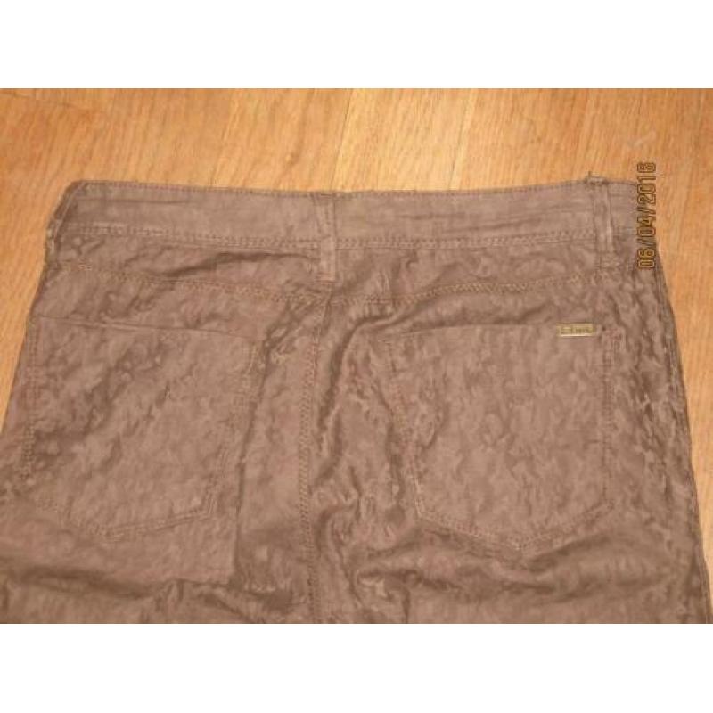 Steps bruine lange broek maat 34