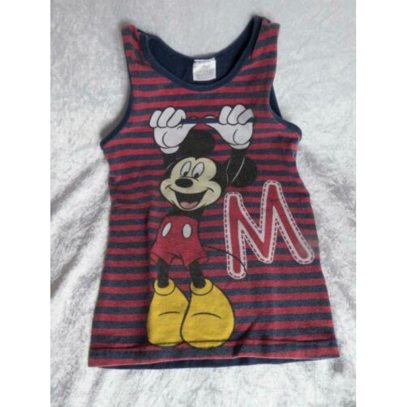 Zonnehemdje Mickey Mouse, mt 92, Disney, zonder mouwen