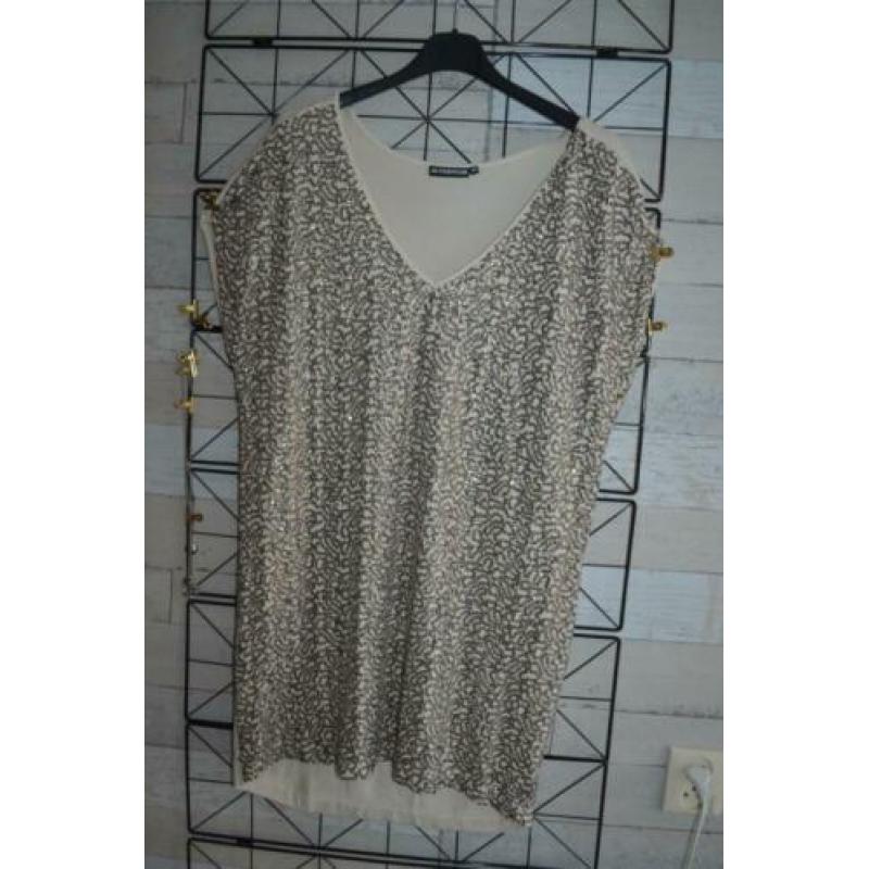 superstar tshirt met pailletjes maat xl - z49