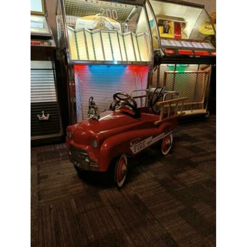 Trapauto / Pedal Brandweer Fire Truck (usa) 60´s look !!!