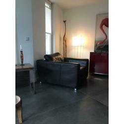 Grote leren fauteuil MONTEL