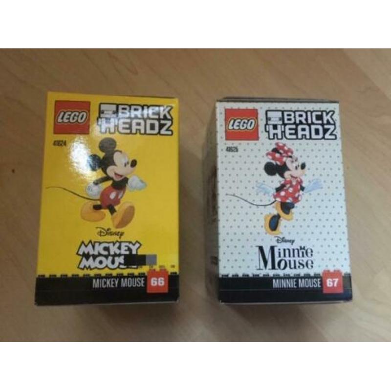 Lego Disney 41624 & 41625 Brickheadz