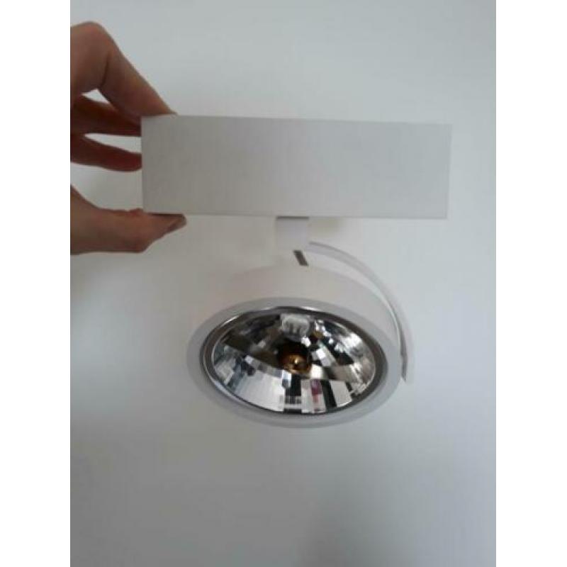 NIEUW! QAZQA plafondspot/wandspot wit - GO SL