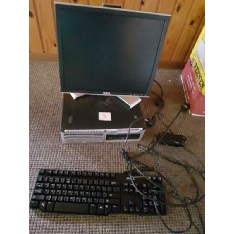 partij van 4 stuks dell/hp computers
