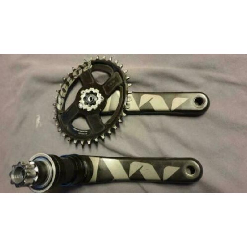 SRAM XX1 EAGLE boost cranckstel, BB30 met c-bear lagers