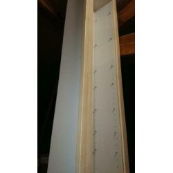 Vitrinekast ikea beukenfineer