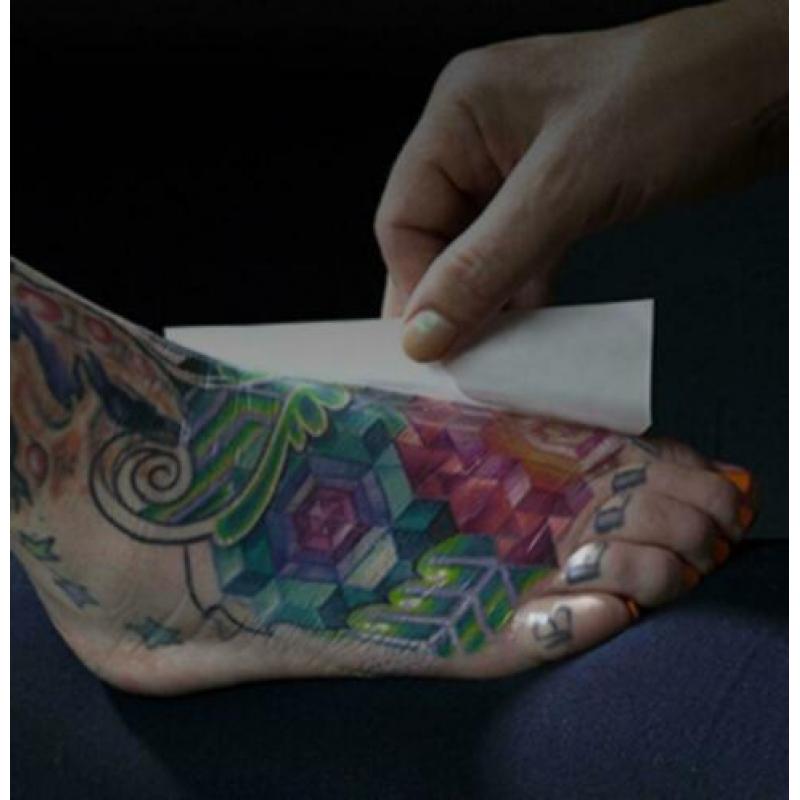 15cm x 5meter beschermende tattoo film folie shield per rol
