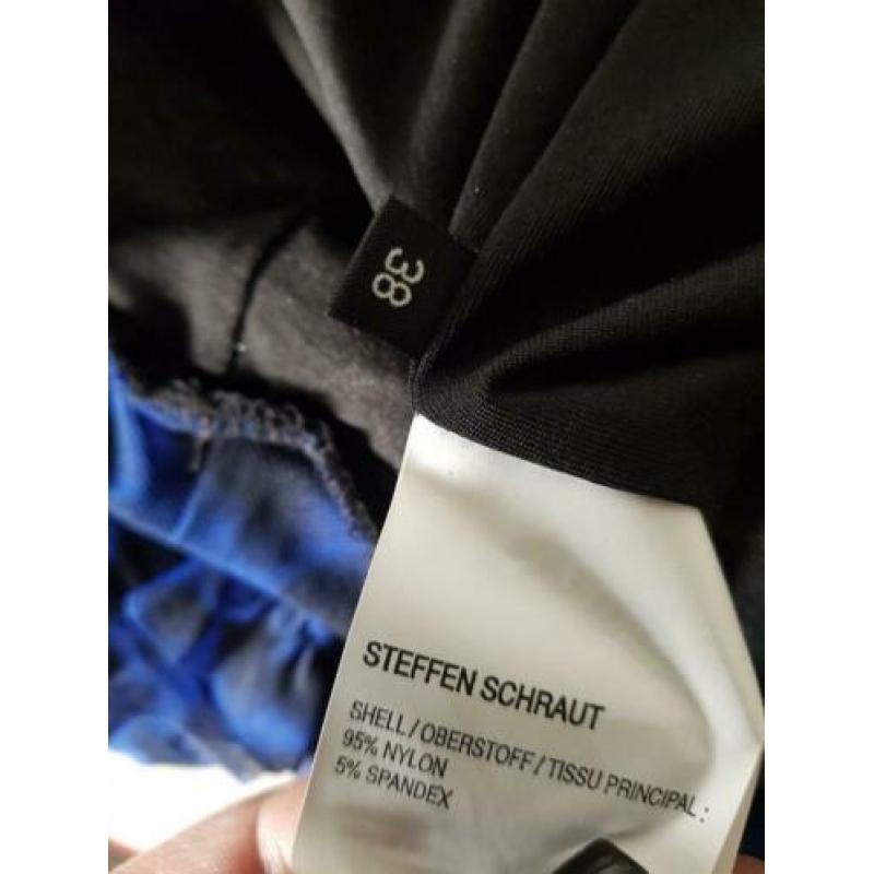 Steffen Schraut nieuwe rok blauw designer 38
