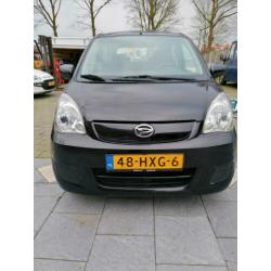 Daihatsu Cuore 1.0 5D 2009 Zwart, airco navigatie , camera