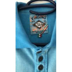 Vingino polo mt 14. Valt klein, turquoise