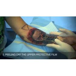 15cm x 5meter beschermende tattoo film folie shield per rol