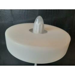 Flexibele metalen tafellamp kunststof kap 45cm !