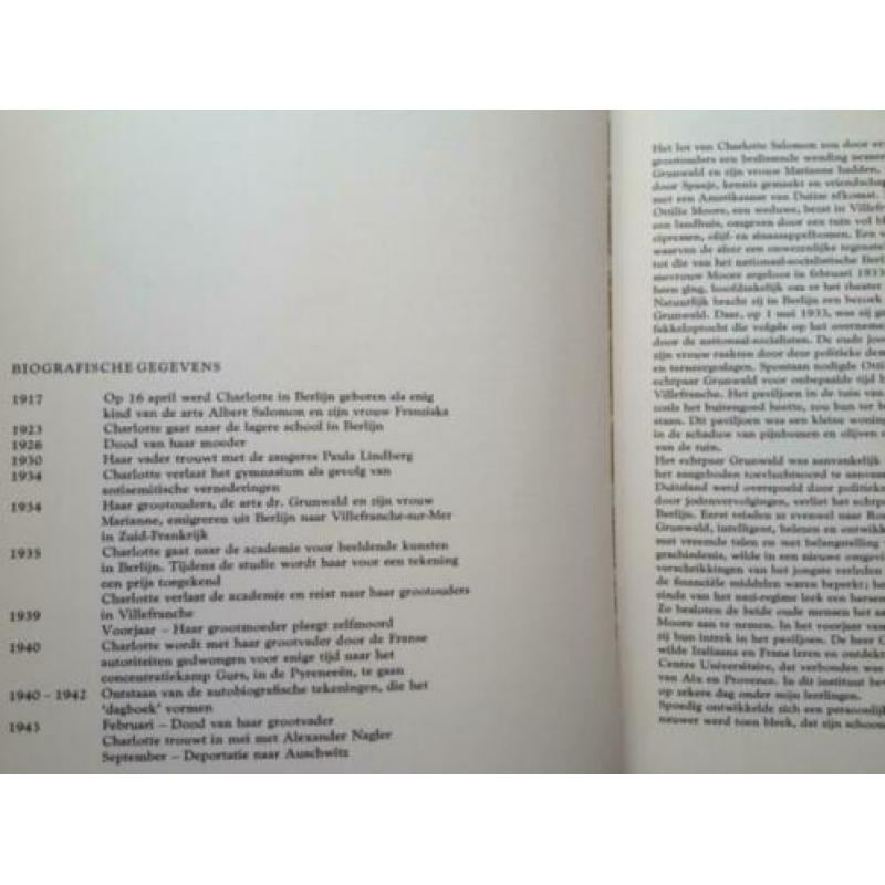 Charlotte Salomon - 1917-1943 - 1e druk gebonden
