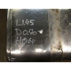 Scania Chrome tank 700 liter inclusief steunen