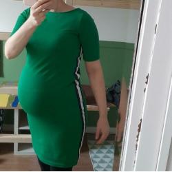 Mama Licious groen jurkje maat s izgs