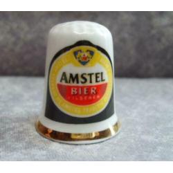 heineken stella amstel... bier merken porseleinen vingerhoed