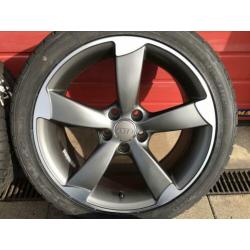 18 inch Rotor velgen voor Audi/VW 5x112 zomer gebruikt