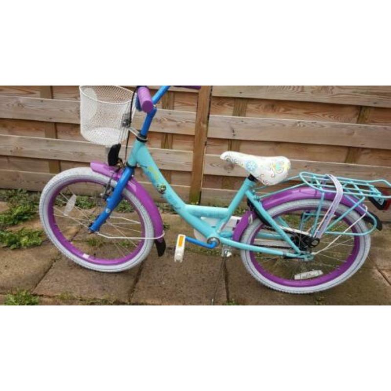 Mooie Frozen meisjes fiets