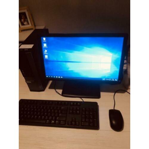 Dell optiplex 3010 i5 3,10Ghz 8Gb 1Tb compleet set