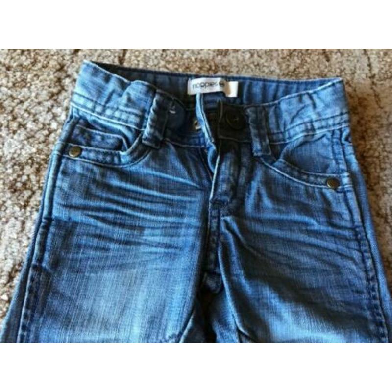 2 Noppies jeans, spijkerbroeken maat 68