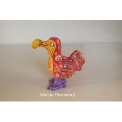 100% Handgemaakt Beeldje Dodo / Vogel Kunst Nieuw