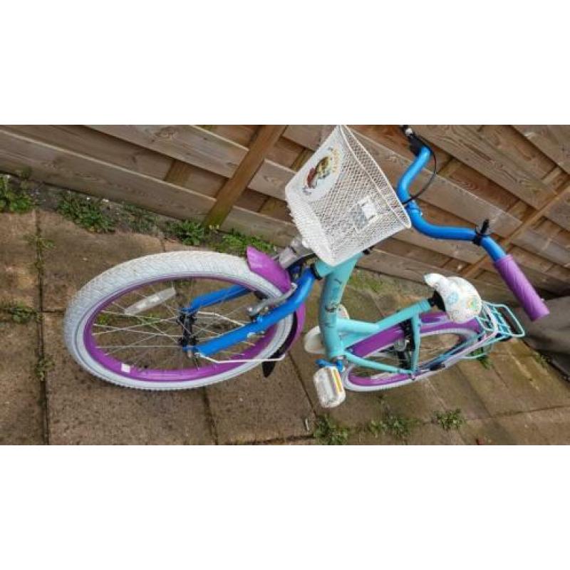 Mooie Frozen meisjes fiets
