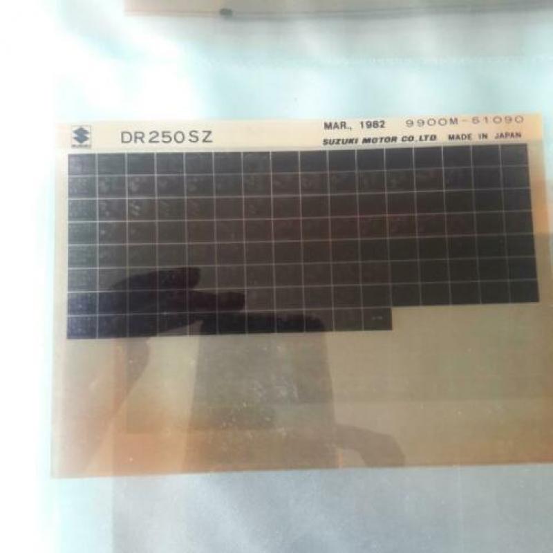 Microfiches Klassieke motorfietsen