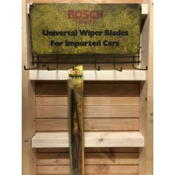 Antiek wisserbladenophangbord bosch