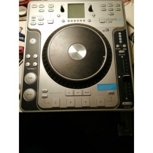 Stanton C.314 DJ cd/mp3 speler draaitafel