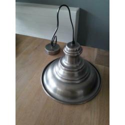 Industriële keukenlamp RVS 32 cm (d) x 20 cm (h)