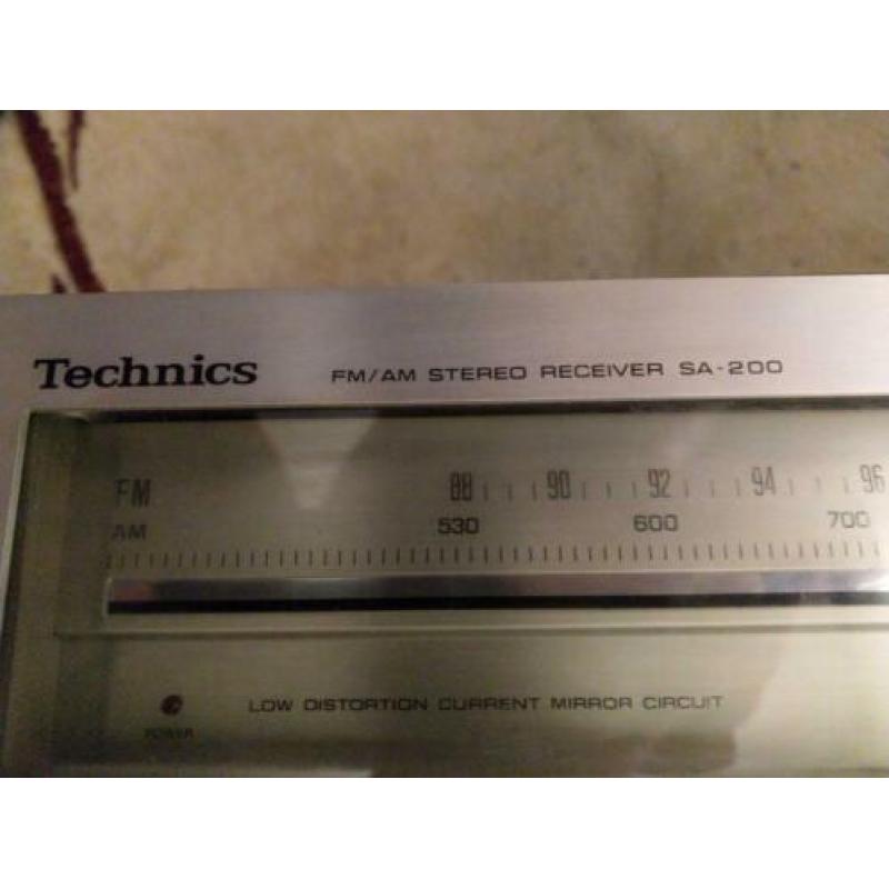 Technics Sa 200 vintage receiver