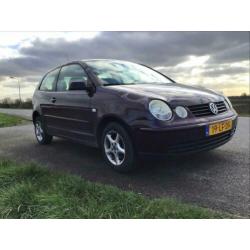 Polo 1.2 47KW 2002 Paars, nieuwe apk Nissan primera estate