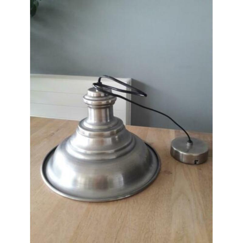 Industriële keukenlamp RVS 32 cm (d) x 20 cm (h)