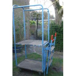 Mobiele bordes trap.