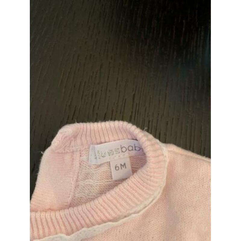Setje van blues baby maat 68 roze