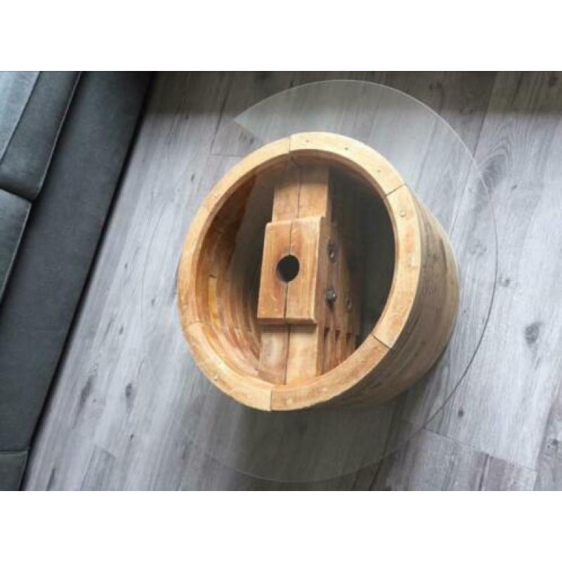 Salon tafel 70cm doorsneden 26 cm hoog