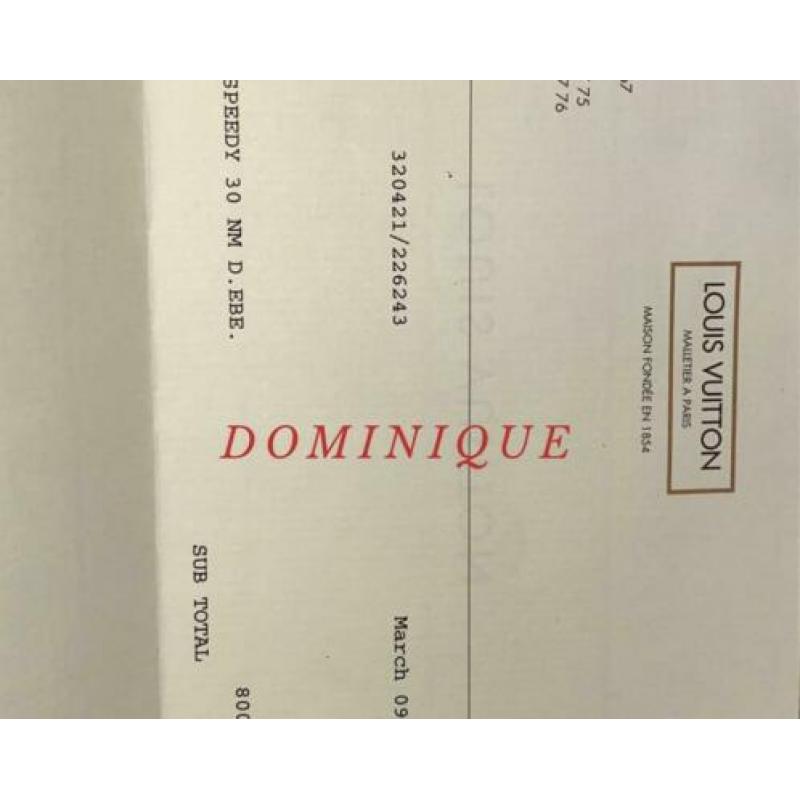 Louis Vuitton tas speedy 30