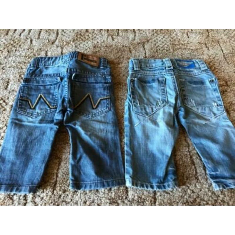 2 Noppies jeans, spijkerbroeken maat 68