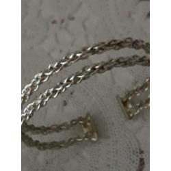 Mooie dubbele 925 zilveren ARMBAND