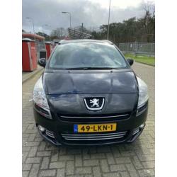 Peugeot 5008 1.6 THP 7PL 2010 Zwart. BOM VOLLE AUTO!