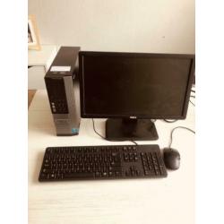 Dell optiplex 3010 i5 3,10Ghz 8Gb 1Tb compleet set