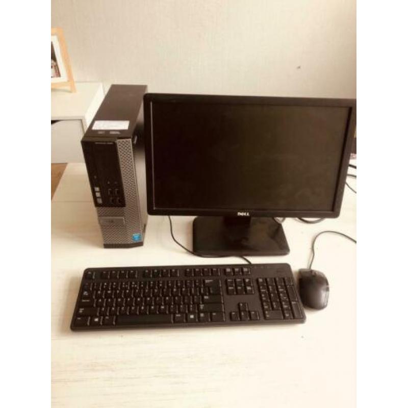 Dell optiplex 3010 i5 3,10Ghz 8Gb 1Tb compleet set