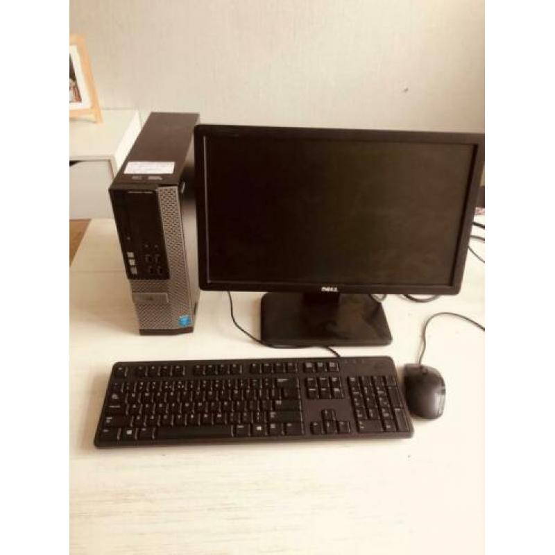 Dell optiplex 3010 i5 3,10Ghz 8Gb 1Tb compleet set