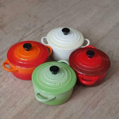 Le Creuset mini stoofpotjes - 4 stuks