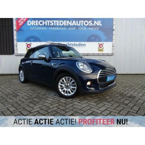 Mini Cooper 1.5 Chili 136PK! Panodak! Leer! Navi! Stoelverw!