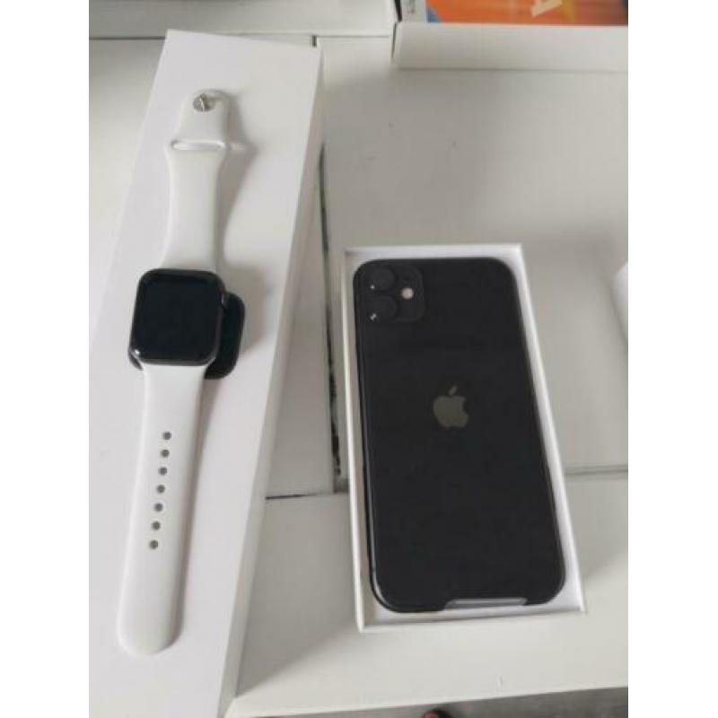 Nieuwe iphone 11 en de Apple swatch