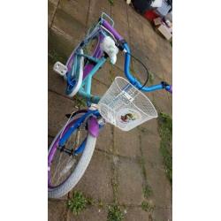 Mooie Frozen meisjes fiets