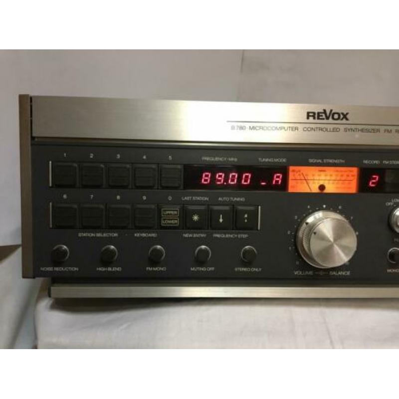 REVOX B780 Microcomp.contr. Synt.FM receiver