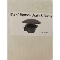 Beluchte bodemdrain plus bodemdrain ongebruikt in doos!